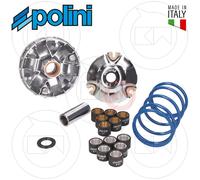 VARIATORE HI-SPEED POLINI COMPLETO MOLLA RULLI PIAGGIO VESPA IGET PRIMAVERA 50