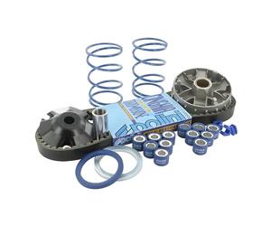 variatorkit POLINI Hi-Speed per Piaggio breve (Variatore cinghia trapezoidale, 2 contropressione piume, 2 Set di pesi)