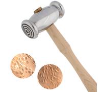 Variazione del martello Beadsmith Texture (28 mm - Punti/Cerchi larghi)