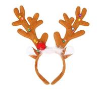 Variazione Della Fascia Per La Testa Di Natale: La Fascia Della Testa Di Anta Di Renna Di Renna Riutilizzabili E Riutilizzabili, Costume Di Cosplay Del Partito Di Fascia | Tandillas Di Asta Di B