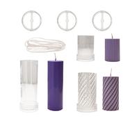 Varie materie plastiche cilindriche che fanno forniture stampi forme per stampi set stampi arte