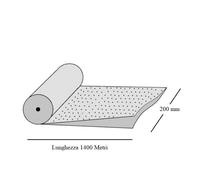 [VARIE MISURE] Film Pellicola Microforata Termoretraibile 14 Micron - 1400 metri