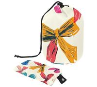 Varie stelle scintille e fiocchi di neve 1 borsa cosmetica con mini sacchetto con cerniera borsa da toilette da viaggio per le donne con coulisse organizer per trucco borsa impermeabile portatile,