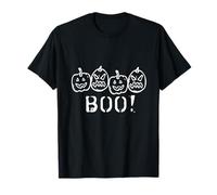 Varie zucche intagliate con smorfia - Halloween Maglietta