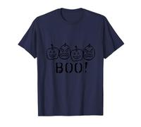 Varie zucche intagliate con smorfia - Halloween Maglietta