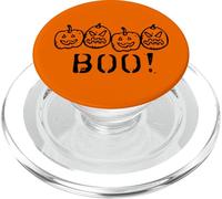 Varie zucche intagliate con smorfia - Halloween PopSockets PopGrip per MagSafe