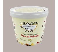 Variegato al Gusto di Pan di Whisky Ideale per Gelato Leagel 3,5 Kg
