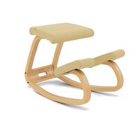 Varier Balans Sedia ergonomica in legno marrone/giallo movimento postura ufficio casa ufficio apprendimento 10 anni garanzia di qualità