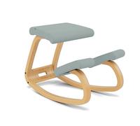 Varier Balans Sedia ergonomica in legno marrone/verde chiaro movimento postura ufficio casa ufficio apprendimento 10 anni garanzia di qualità