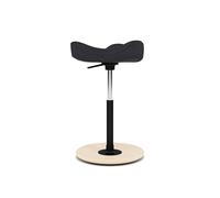 Varier Move Sgabello Ergonomico Sit-Stand Regolabile per Scrivania Alta | Sgabello sit-stand regolabile in altezza con base arrotondata che oscilla per una seduta attiva; attiva core ed equilibrio