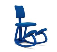 Varier Variable Plus Monocromo Marine Sedia Ergonomica Kneeling Posturale con Schienale Home Office 10 Anni Garanzia