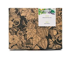 Varietà di basilico - set regalo di semi con 3 varietà di basilico molto diverse e aromatiche