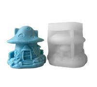 Varietà dimensioni multiuso Funghi adorabili Householf robusti stampi in silicone per realizzare candele Stampo per decorare torte per hobbisti della