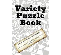 Variety Puzzle Book: Assorted Puzzles | 6 × 9 Inches; 50 Puzzles | Handy compact travel size