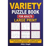 Variety Puzzle Book: For Adults