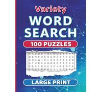 Variety Word Search: 100 Large Print Puzzles for Relaxation and Fun