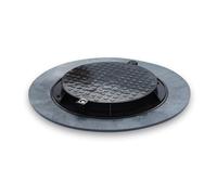 Varile - ø100 / 110 / 120 cm coperchio pozzetto, coperchio canalina + solleva...