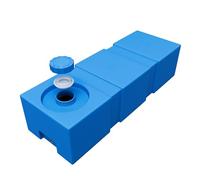 Varile 120L NEO Serbatoio per acqua potabile | Resistente al trasporto | Adatto per alimenti | Per barca - camper - rimorchio (Blu)