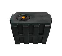 Varile 130L Serbatoio per Acqua Potabile | Resistente al Trasporto | Adatto per Alimenti | Per Barche - Camper - Rimorchi (Nero)