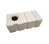 Varile 80L Serbatoio per Acqua Potabile Ermetico | Resistente al Trasporto | Adatto per Alimenti | Per Barche - Camper - Rimorchi (Bianco)