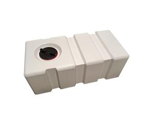 Varile 80L Serbatoio per Acqua Potabile Ermetico | Resistente al Trasporto | Adatto per Alimenti | Per Barche - Camper - Rimorchi (Bianco)