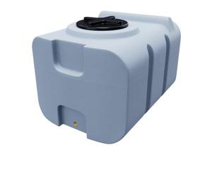 Varile - Cisterna per acqua potabile, 100 L, senza BPA, filettatura in ottone integrata da 3/4" (1,9 cm), prodotta in EU, per uso alimentare (grigio)