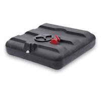 Varile - doccia da giardino 160 L + valvola di riempimento e soffione,...