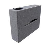 Varile NEO Serbatoio verticale | resistente al trasporto | adatto per alimenti | per barca - camper - rimorchio (granito, 80 L)