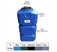 Varile - Serbatoio acqua 500L "VQU" serbatoio acqua potabile verticale, serba...