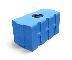 Varile Serbatoio acqua potabile blu 240 / 350 l, resistente al trasporto, adatto per uso alimentare, per barche, camper, rimorchi (350 L, blu)