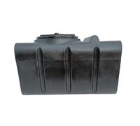 Varile Serbatoio acqua potabile da 180 l, nero, senza BPA, filettatura in ottone integrata da 3/4", prodotto in EU, adatto per alimenti