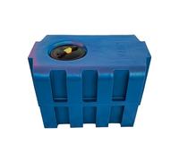 Varile Serbatoio acqua potabile da 220 l, colore blu, resistente al trasporto, adatto per alimenti, per barca, camper e rimorchi (blu)