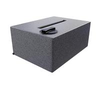 Varile Serbatoio piatto NEO | resistente al trasporto | adatto per alimenti | per barca - camper - rimorchio (granito, 150 L)