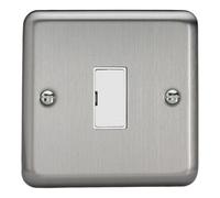 VARILIGHT - Cromo Opaco - Valore - 13A Unswitchato Fusibile Spur - XS6UW