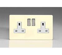Varilight Interruttore, metallo, cioccolato bianco