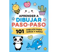 Varios Autores Aprender a dibujar paso a paso: 101 dibujos para niñ (Tascabile)