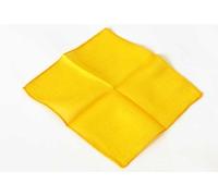 Varios - Pañuelo de seda 45x45 amarillo (18")