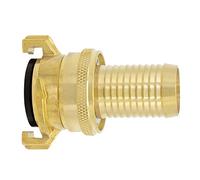 VARIOSAN Attacco di aspirazione e ad alta pressione 12418, beccuccio 3/4", ottone nudo, sistema Geka