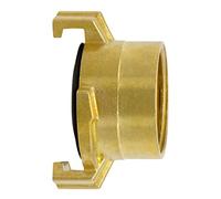VARIOSAN Raccordo con filettatura interna 12296, 1 1/2", ottone lucido, sistema Geka