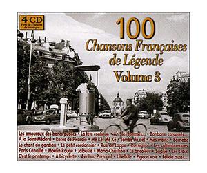 Various - 100 Chansons Francaises de Legende Vol.3