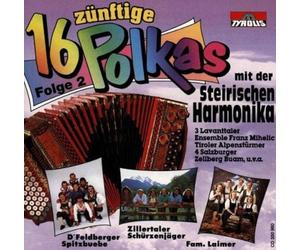 Various - 16 Zünftige Polkas mit der Steirischen Harmonika 2