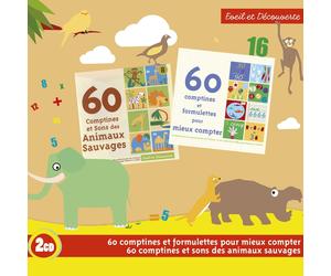Various 60 Comptines Et Formulettes Pour Mieux Compter (CD)