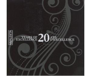 Various Analekta - 20 Years of Excellence (CD) Album