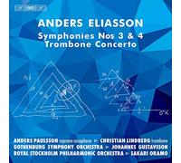 Various - Anders Eliasson: Symphonies Nos 3 & 4, Trombone Concerto