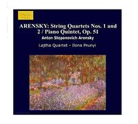 Various Arensky/string Quartets 1 and 2 (CD) Album