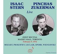 Audio Cd Isaac Stern / Pinchas Zukerman: Live Toronto 1976