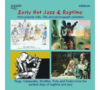 Various Artists Early Hot Jazz & Ragtime: From Pianola Rolls, 78s and Phono (CD)