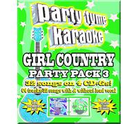 Various Artist - Party Tyme Karaoke:girl Country Party Pack 3 (4 CD)