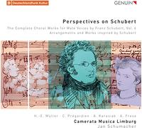 Franz Schubert Perspectives On Schubert: The Complete Choral Works for Male (CD)