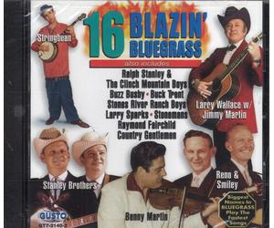Various Artists 16 Blazin Bluegrass / Various (CD)